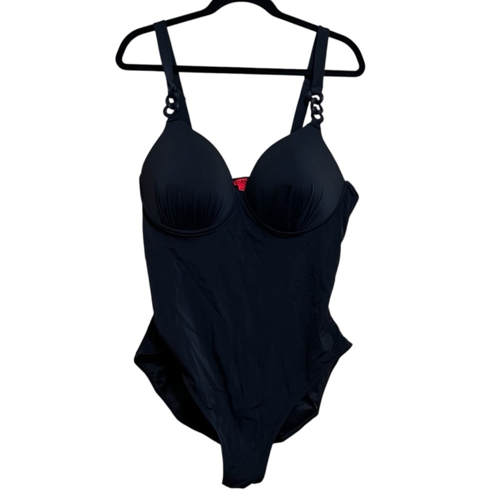 SPANX Bra-llelujah Soft Chain One Piece Swimsuit - Picture 2 of 13